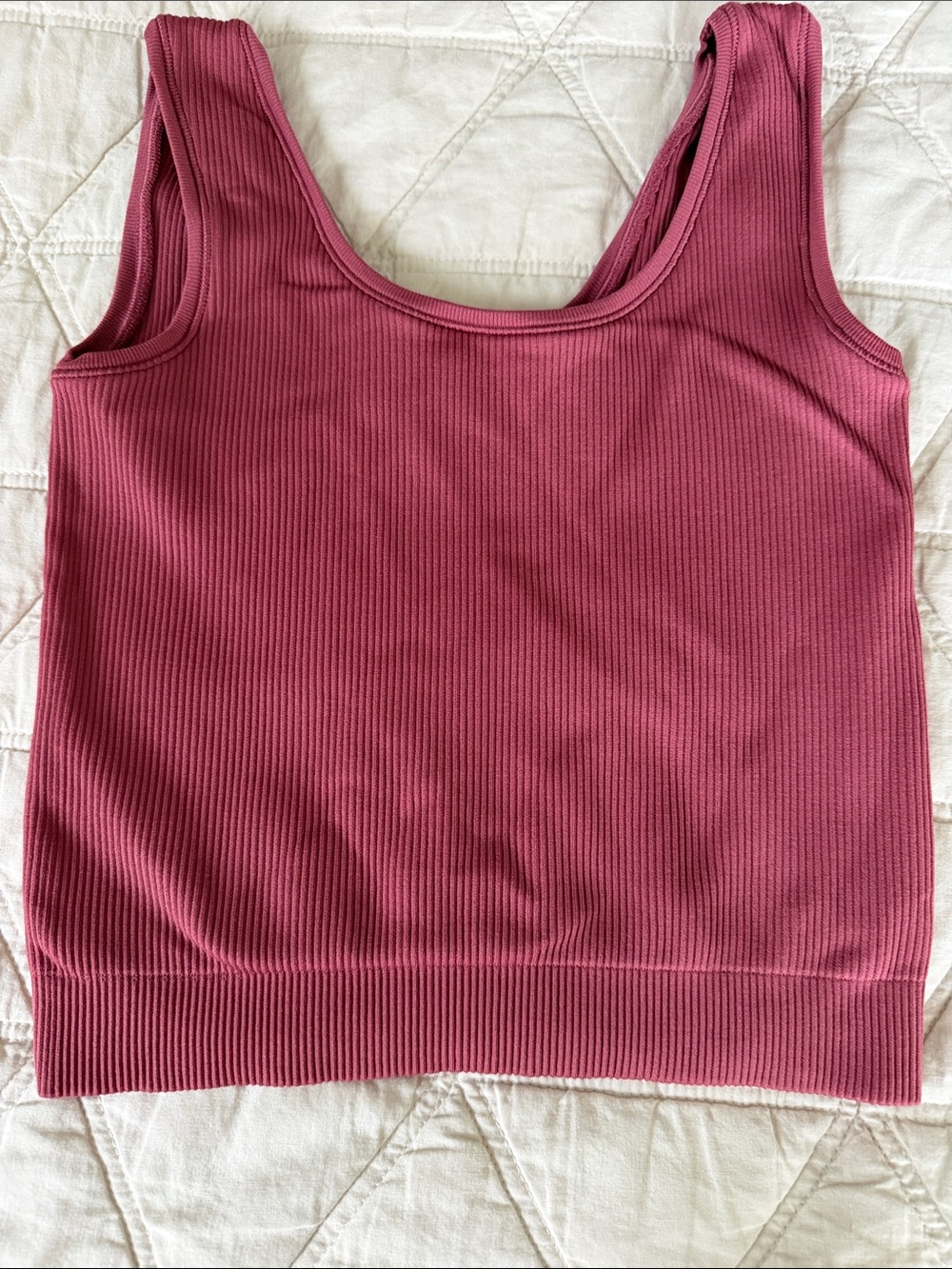 Athleta Ribbed Top
